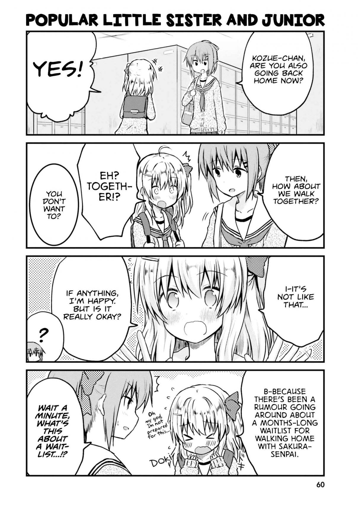 Her Elder Sister Has a Crush on Her, But She Doesn't Mind. Vol. 1 Ch. 5 Siscon Elder Sister and Junior