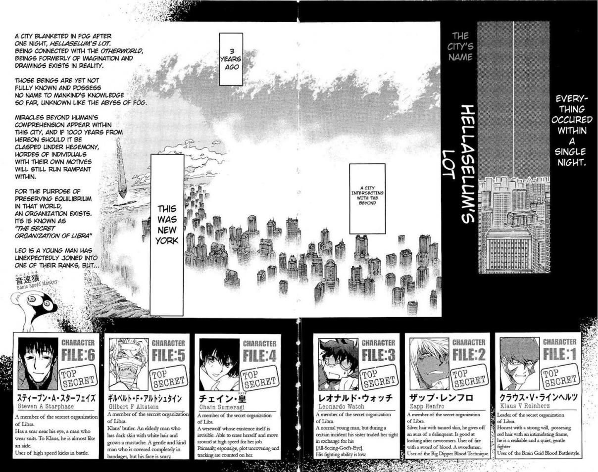 Kekkai Sensen Vol. 1 Ch. 5.1 A Game Between Worlds (1)