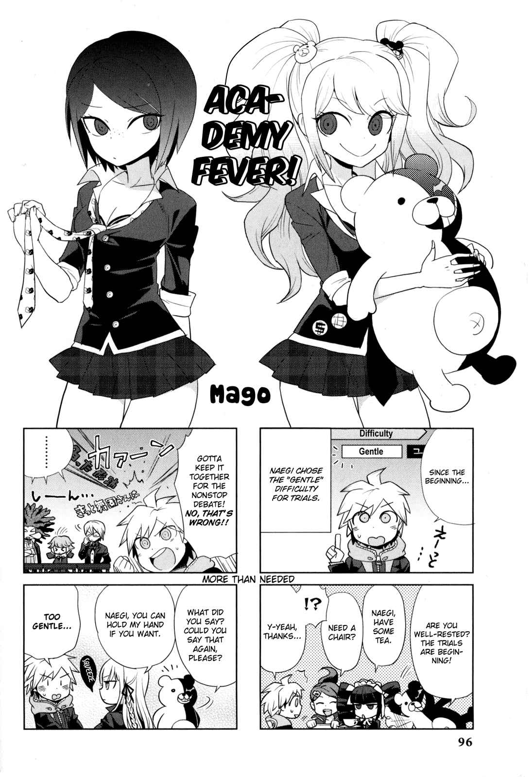Danganronpa The Academy of Hope and the High School Students of Despair 4 koma Kings Vol. 2 Ch. 16 Academy Fever! by Mago