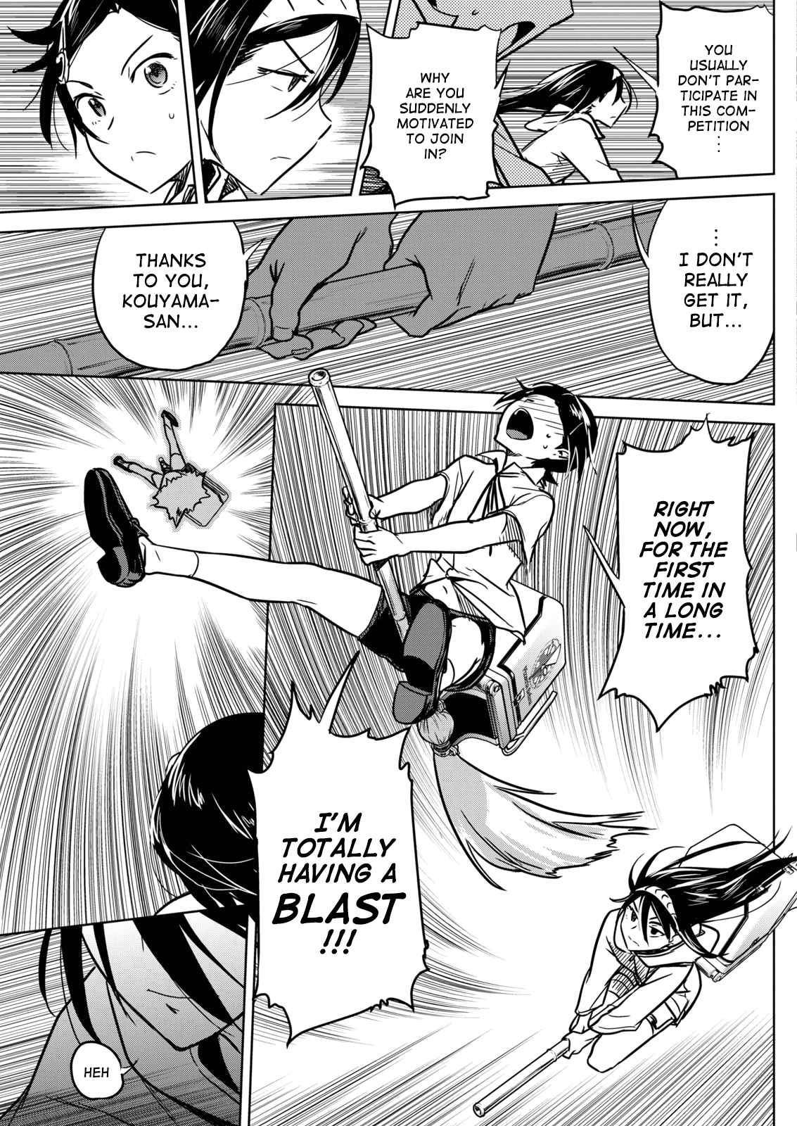 Girls, Brooms, and Tomato Sauce Ch. 2