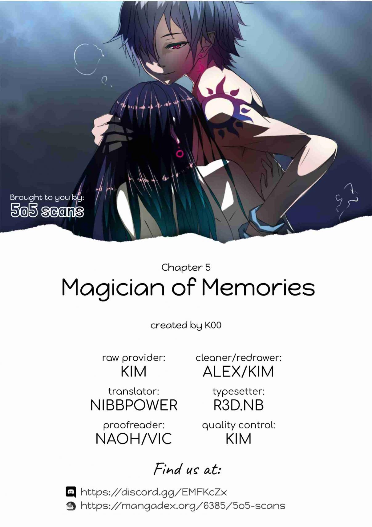 Magician of Memories Ch. 5 Fragments of Memories