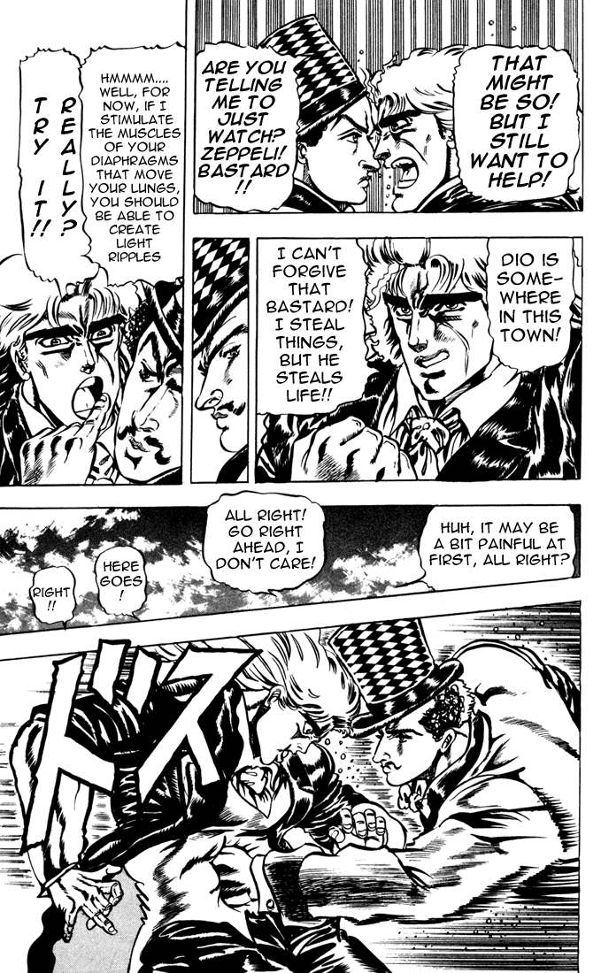 JoJo's Bizarre Adventure Part 1 Phantom Blood Vol. 3 Ch. 24 Ripple ...