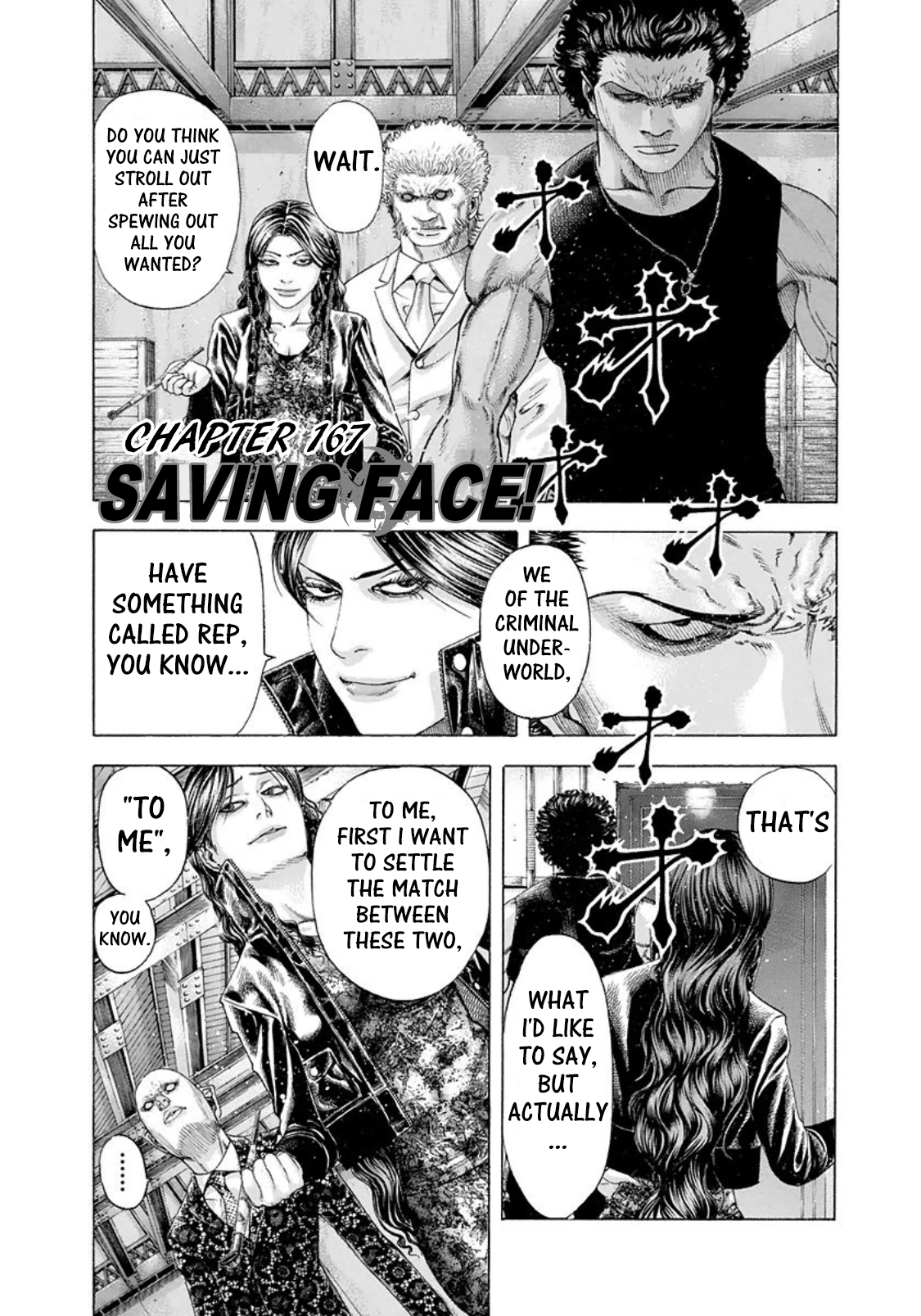 Usogui Vol. 16 Ch. 167 Saving Face!