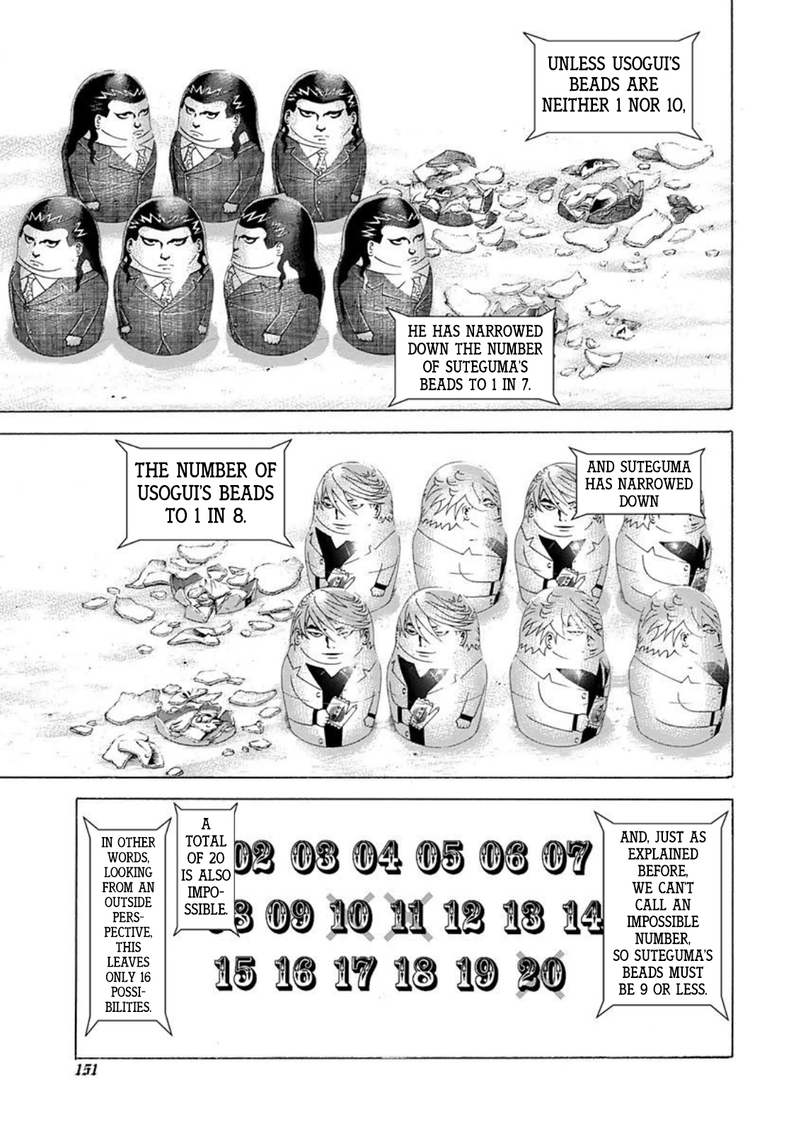 Usogui Vol. 21 Ch. 227 The Chief Of The Private Funeral Division