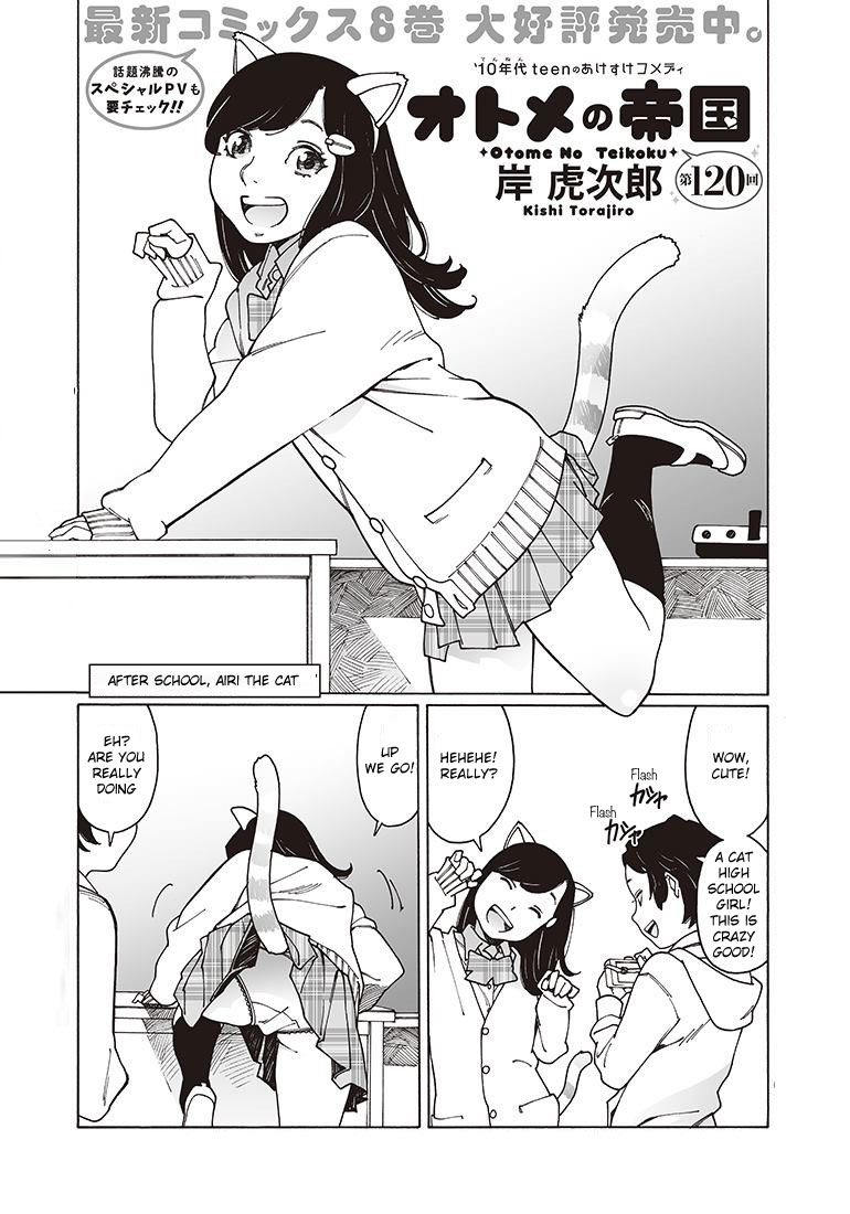 Otome no Teikoku Vol. 9 Ch. 120 After School, Airi the Cat