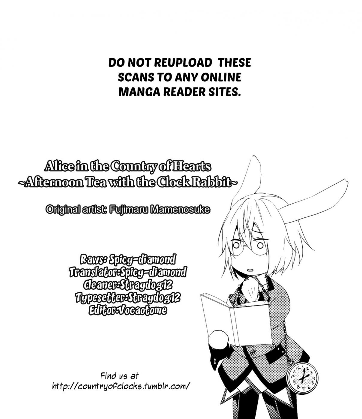 Alice in the Country of Hearts ~Afternoon Tea With the Clock Rabbit~ Vol. 1 Ch. 4.5 Episode 00