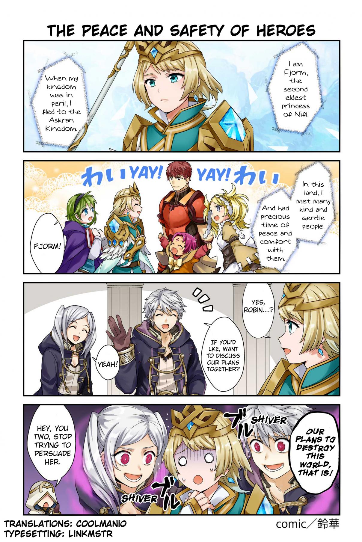 Fire Emblem Heroes: Daily Lives of the Heroes Ch. 35 The Peace and Safety of Heroes