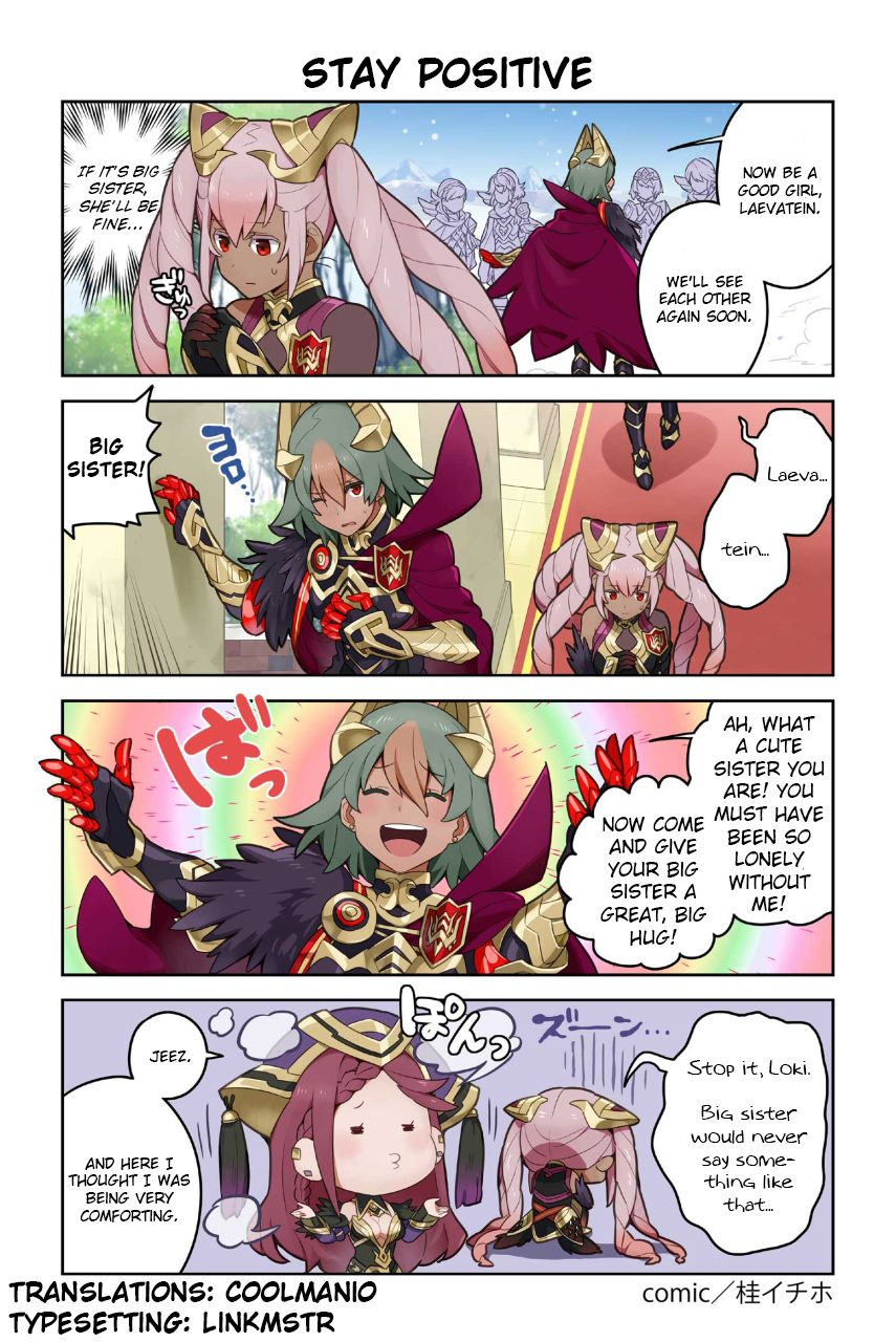 Fire Emblem Heroes: Daily Lives of the Heroes Ch. 43 Stay Positive