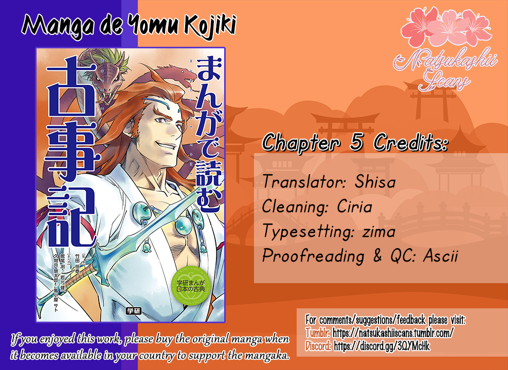 Manga de Yomu Kojiki Vol. 1 Ch. 5 Creating a Country 2 The Trials in the Underworld (Ne no Katasukuni)