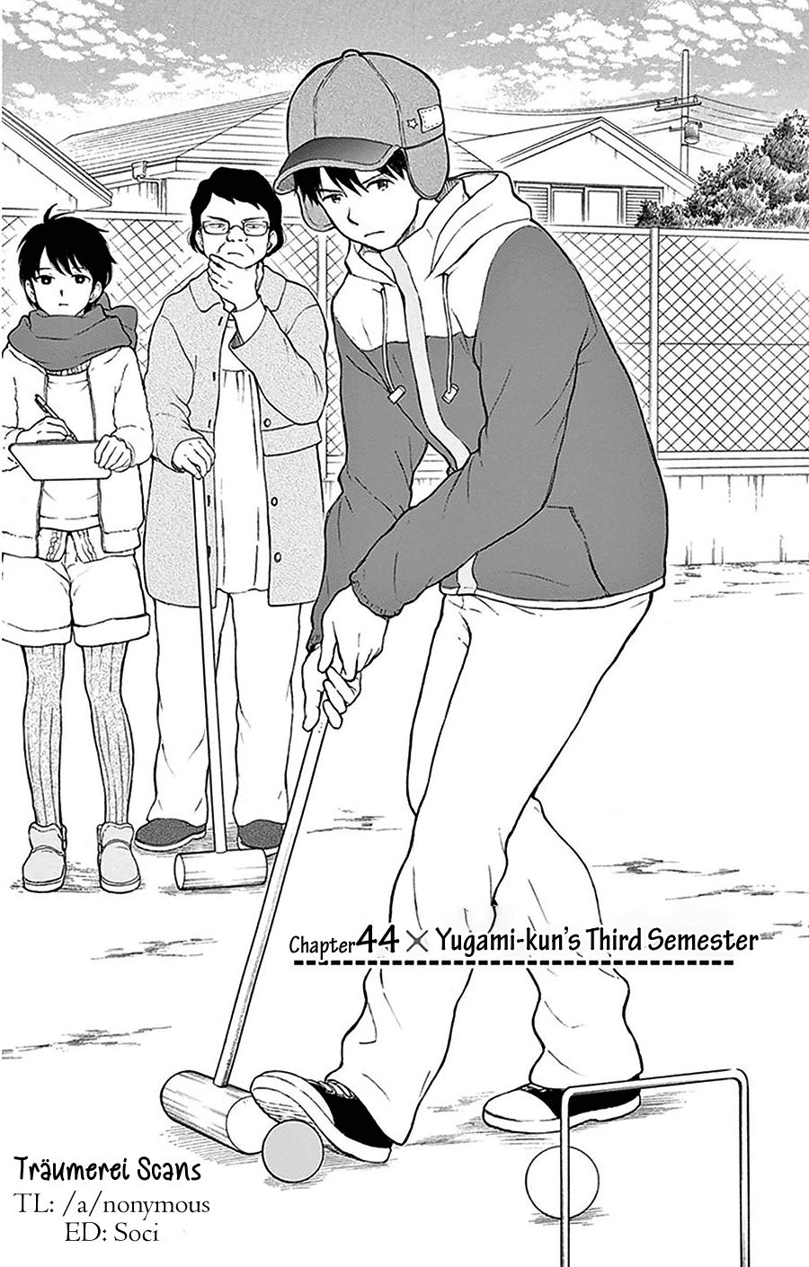 Yugami kun ni wa Tomodachi ga Inai Vol. 9 Ch. 44 Yugami kun's Third Semester