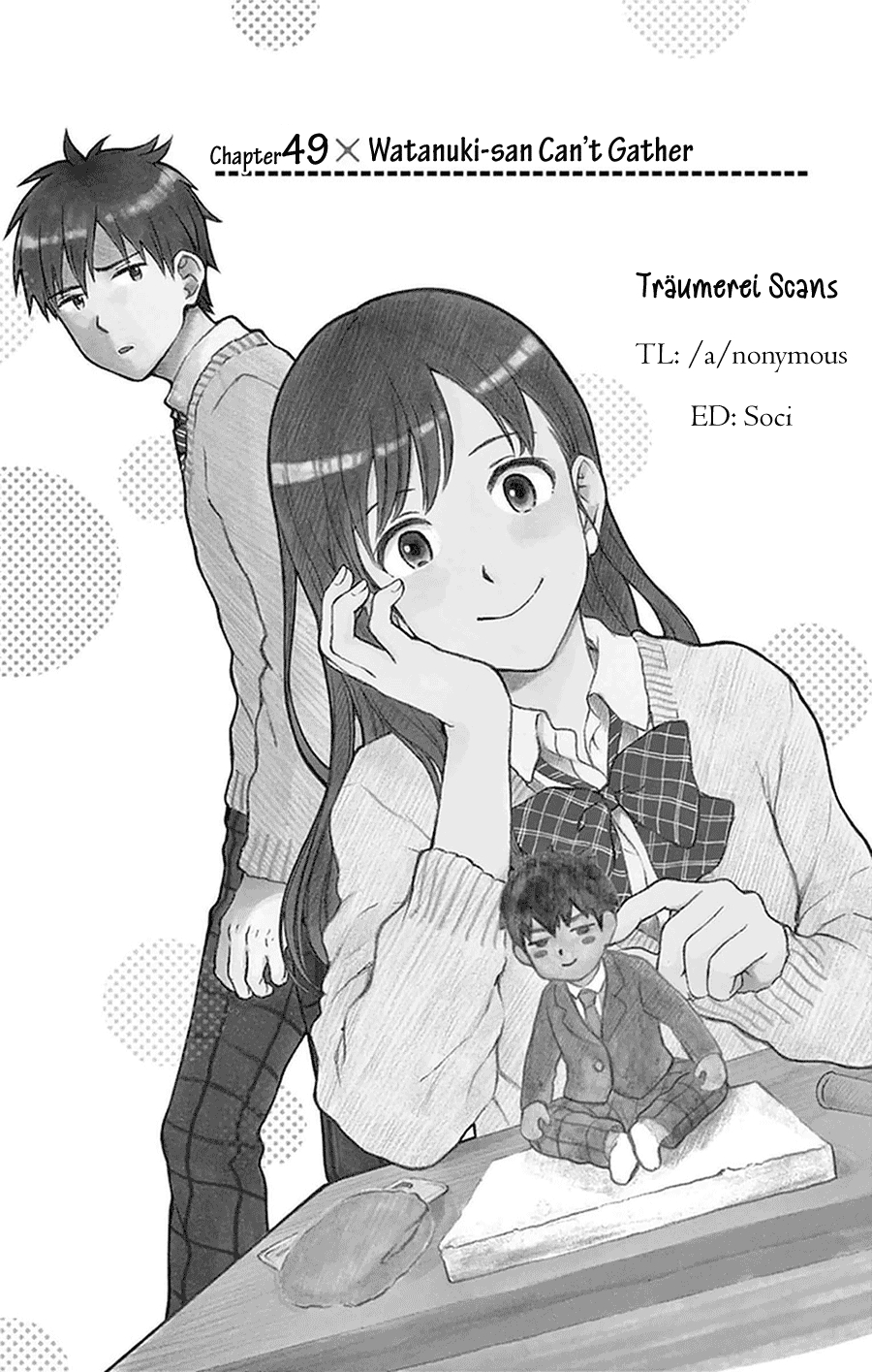 Yugami kun ni wa Tomodachi ga Inai Vol. 10 Ch. 49 Watanuki san Can't Gather