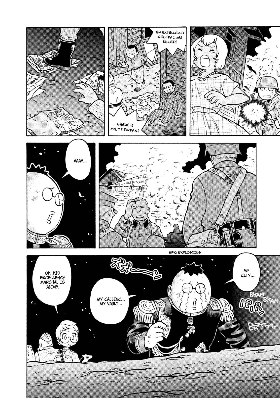 Guns and Stamps Vol. 5 Ch. 42 Closing already?