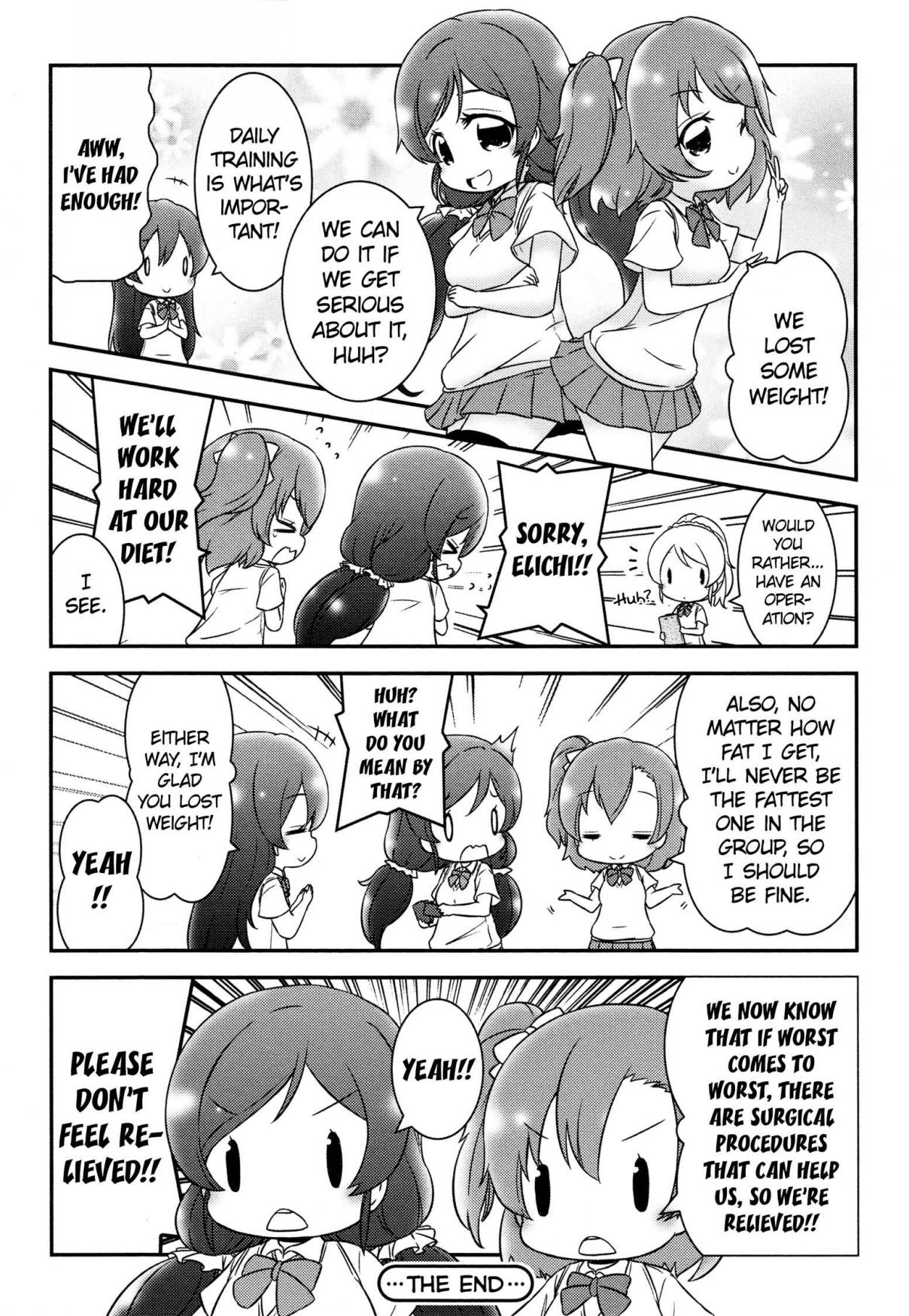 Love Live! Comic Anthology µ's Precious Days Vol. 1 Ch. 7 Soaps Get Smaller If You Rub Them.