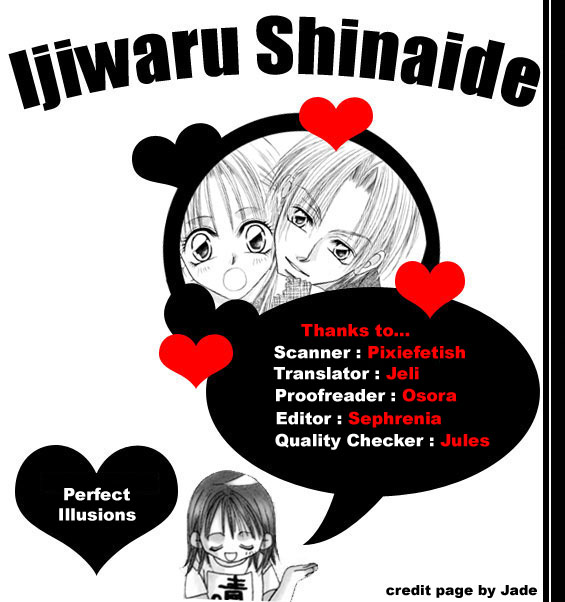 Ijiwaru Shinaide! Vol. 2 Ch. 7