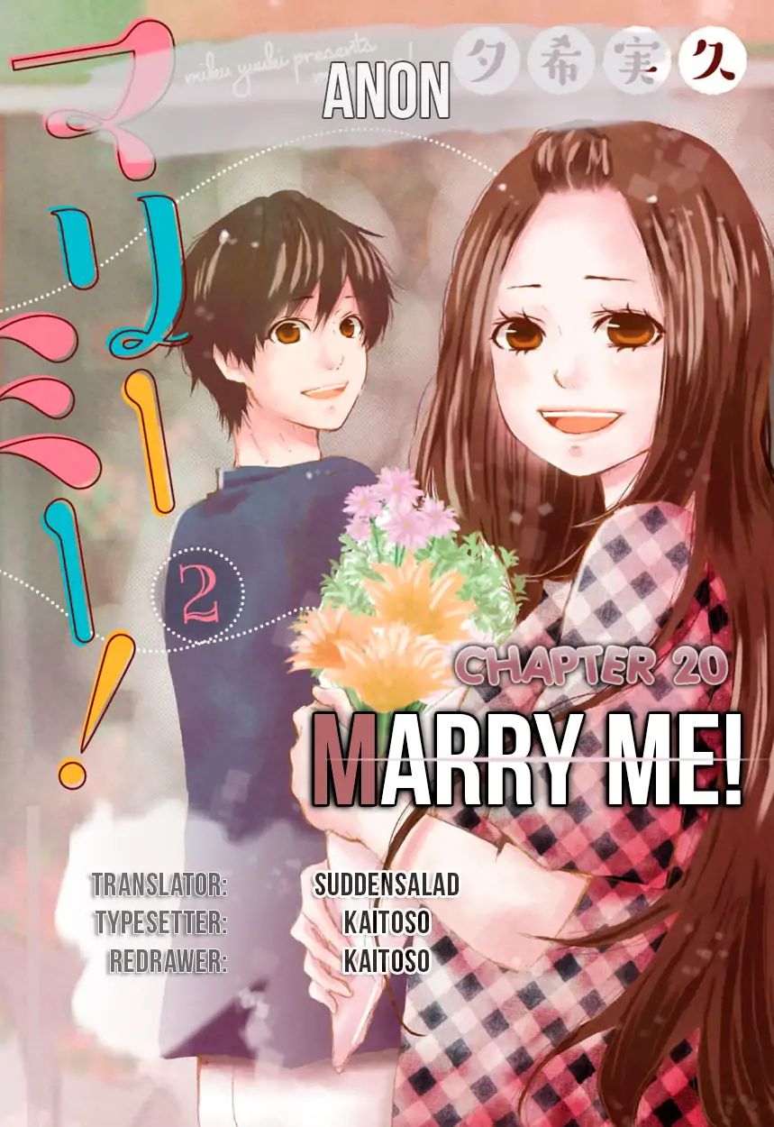 Marry Me!(YUUKI Miku) Vol.3 Chapter 20: What i was given