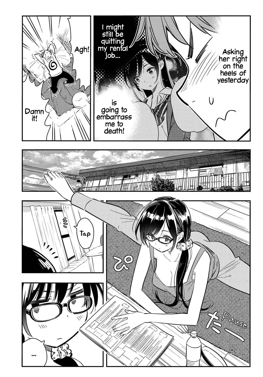 Kanojo, Okarishimasu Vol. 10 Ch. 83 The Girlfriend, Visiting the Parents, and Kiss 1
