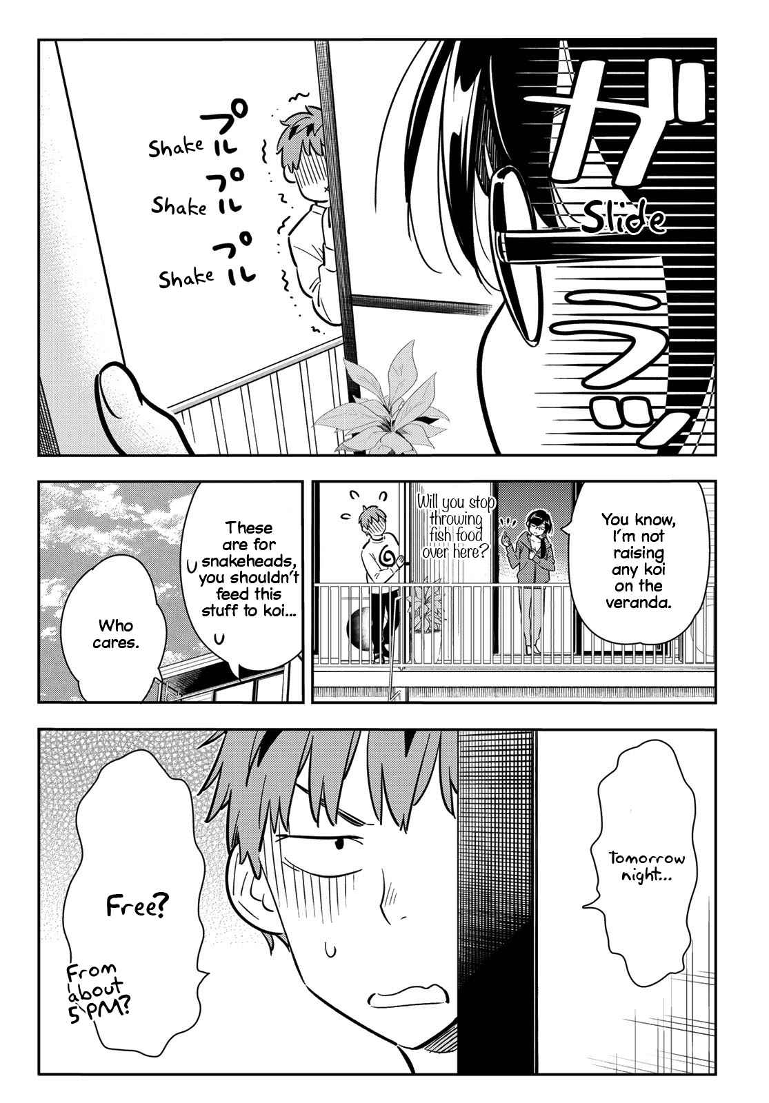Kanojo, Okarishimasu Vol. 10 Ch. 83 The Girlfriend, Visiting the Parents, and Kiss 1