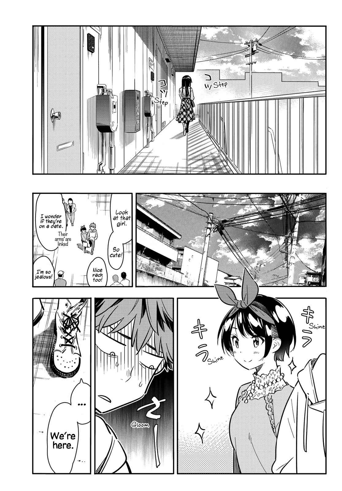 Kanojo, Okarishimasu Vol. 10 Ch. 84 The Girlfriend, Visiting the Parents, and Kiss 2