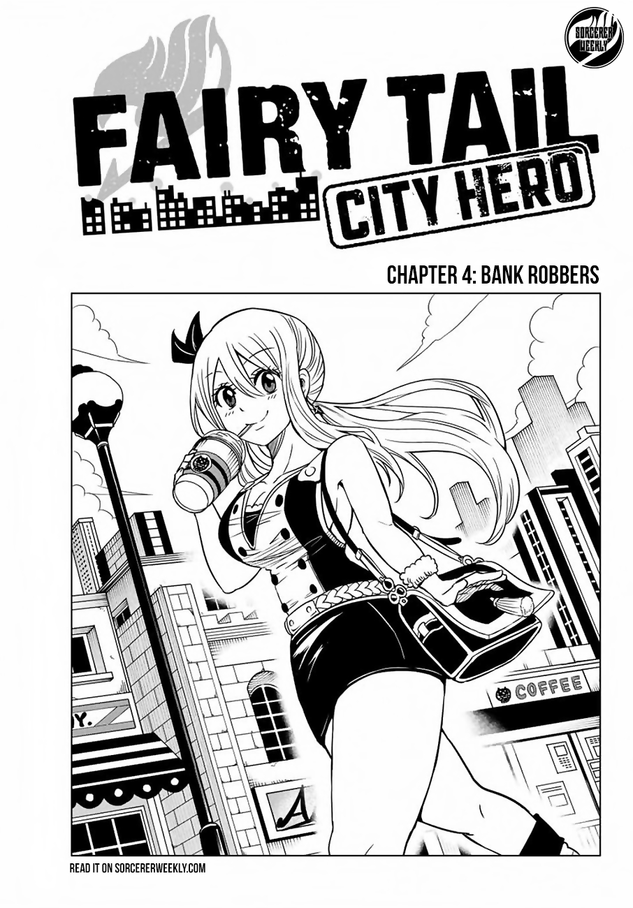 Fairy Tail: City Hero Ch. 4 Bank Robbers
