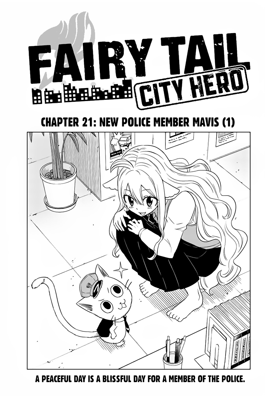 Fairy Tail: City Hero Ch. 20 New Police Member Mavis 1