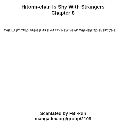 Hitomi chan Is Shy With Strangers Ch. 8