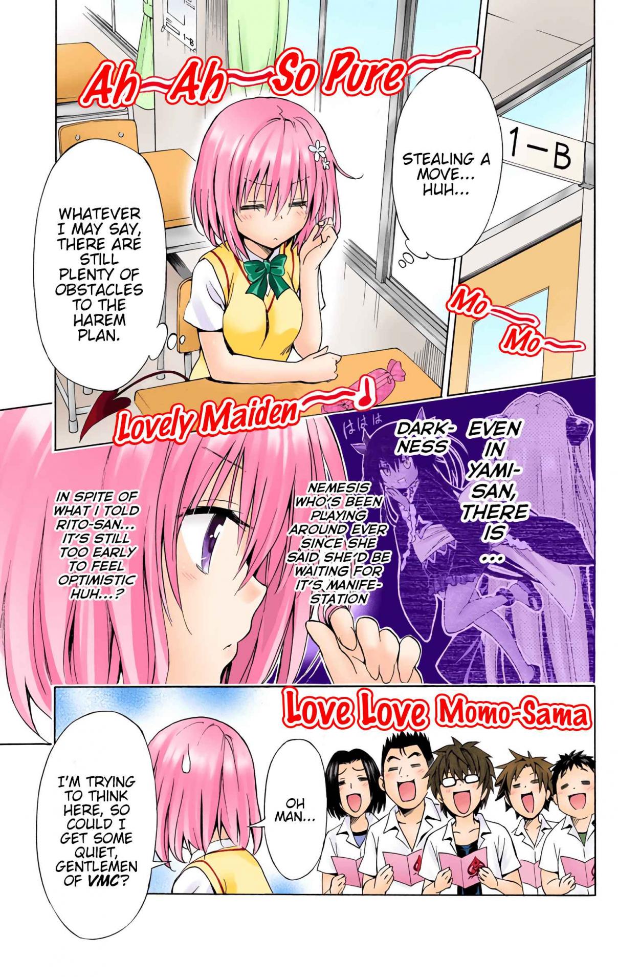 To Love Ru Darkness Digital Colored Comics Vol. 10 Ch. 39 The beginning of darkness ~That Time~