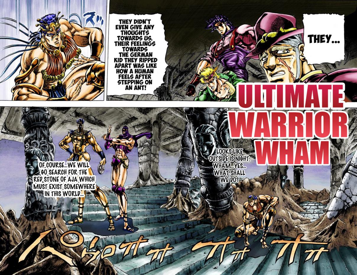 JoJo's Bizarre Adventure Part 2 Battle Tendency [Official Colored] Vol. 2 Ch. 22 Ultimate Warrior Wham