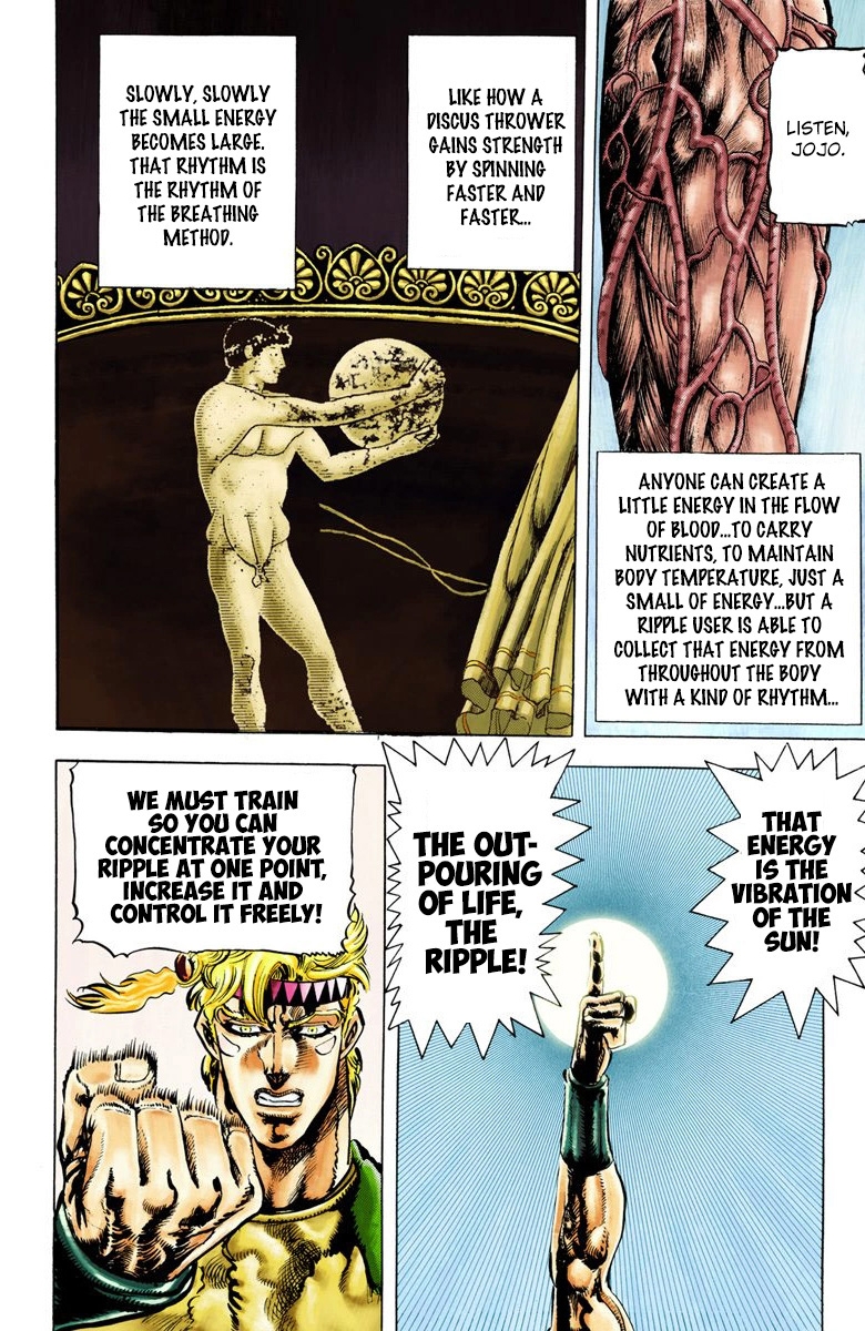 JoJo's Bizarre Adventure Part 2 Battle Tendency [Official Colored] Vol. 3 Ch. 27 The Master of Venice