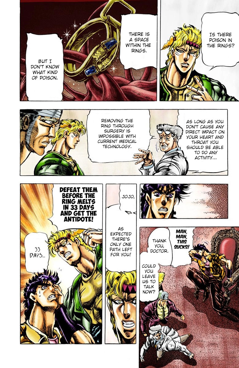 JoJo's Bizarre Adventure Part 2 Battle Tendency [Official Colored] Vol. 3 Ch. 27 The Master of Venice
