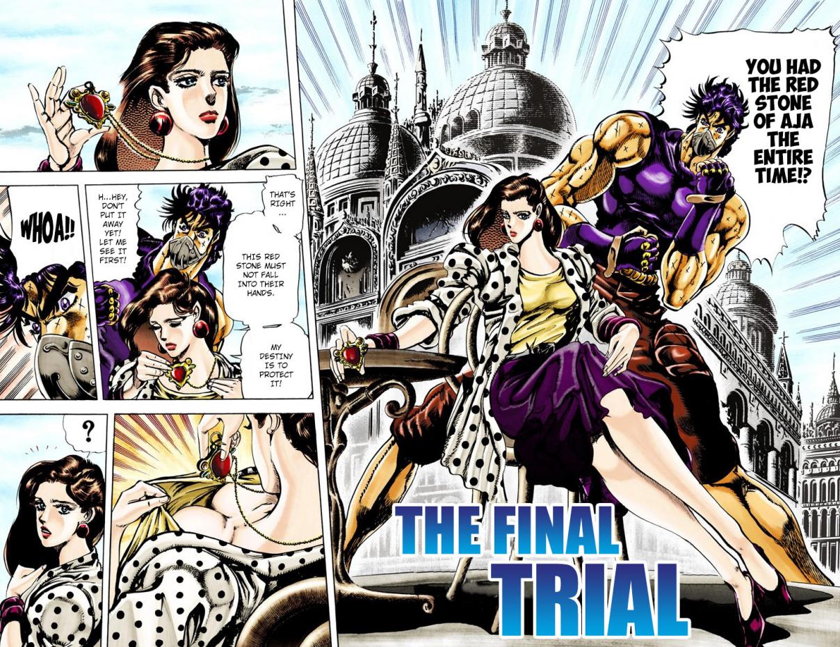 JoJo's Bizarre Adventure Part 2 Battle Tendency [Official Colored] Vol. 3 Ch. 32 The Final Trial
