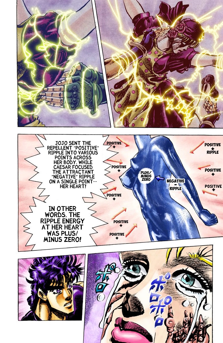 JoJo's Bizarre Adventure Part 2 Battle Tendency [Official Colored] Vol. 4 Ch. 38 The Stolen Body