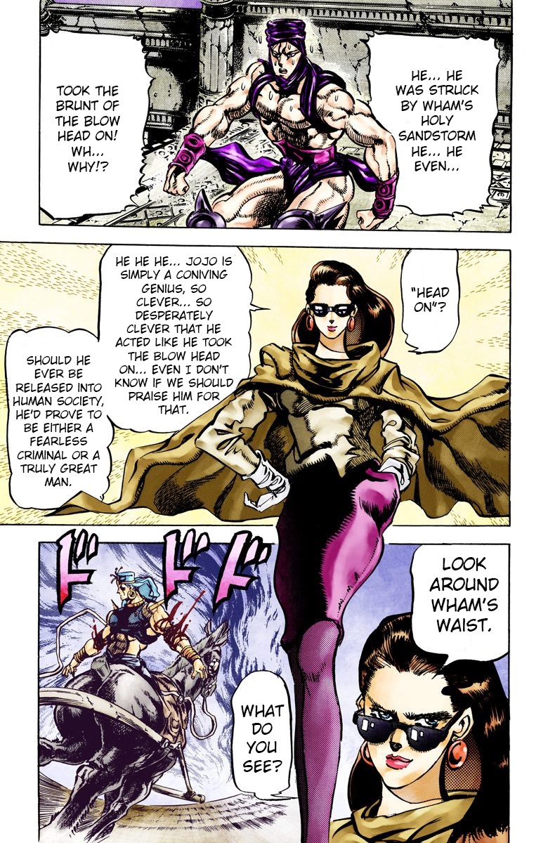 JoJo's Bizarre Adventure Part 2 Battle Tendency [Official Colored] Vol. 6 Ch. 56 A Trickery Genius
