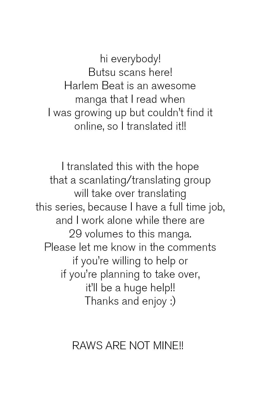 Harlem Beat Vol. 1 Ch. 1 You are The Hero!