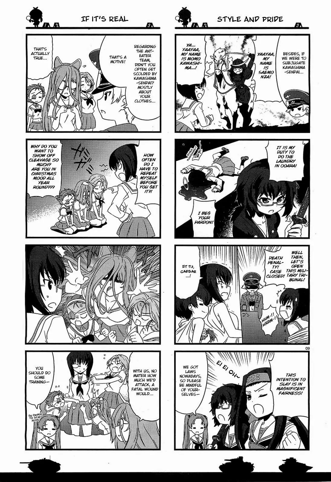 Girls und Panzer: Motto Love Love Sakusen desu! Chapter 10: It's the Murder Case of Oorai Girls' 038(t) Hetzer Loader!