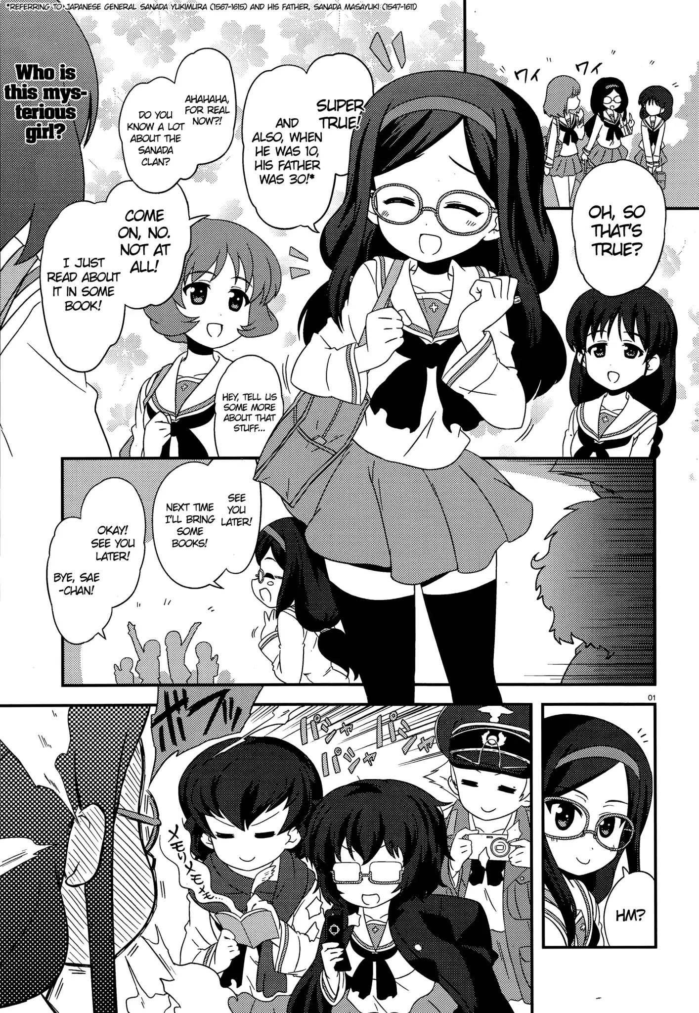 Girls und Panzer: Motto Love Love Sakusen desu! Chapter 41: It's the daily life of a history buff girl!