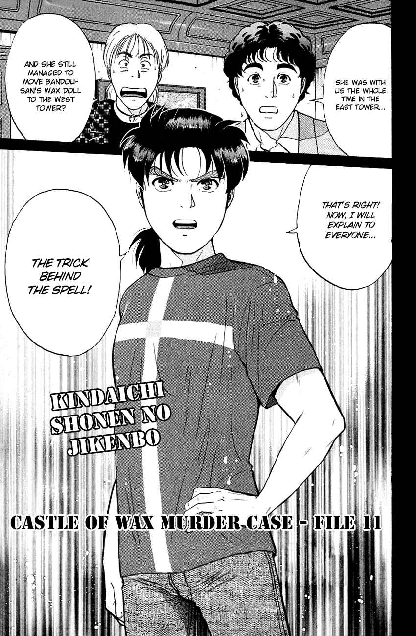 Kindaichi Shounen no Jikenbo Vol. 17 Ch. 132 (File 12) Castle Of Wax Murder Case (11)