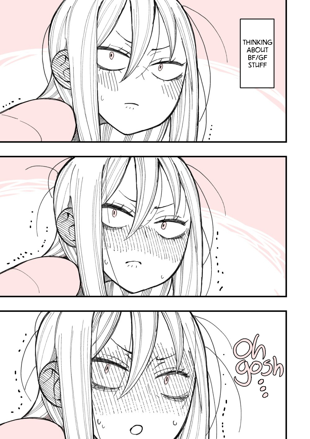 The Story of a Girl with Sanpaku Eyes Vol. 1 Ch. 19 Thinking about it