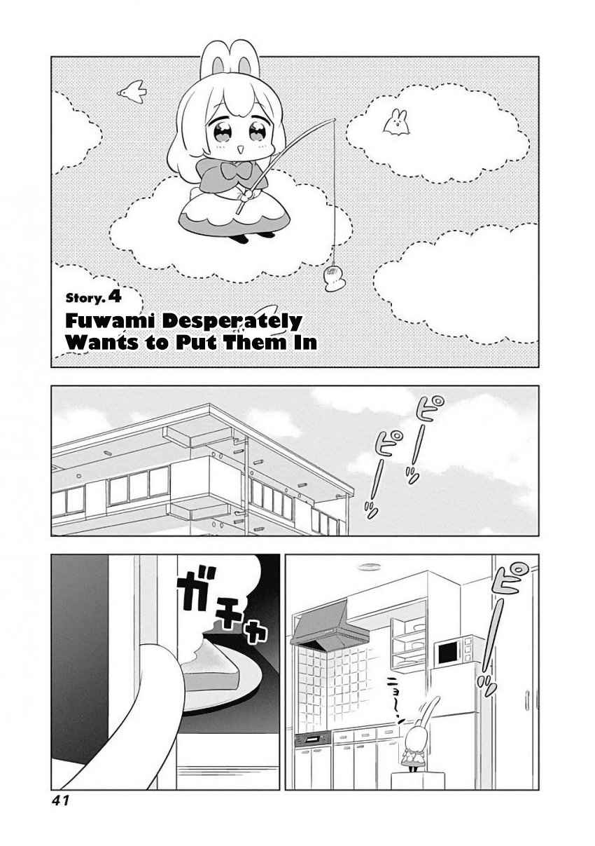 Usagi moku Shachiku ka Vol. 1 Ch. 4 Fuwami Desperately Wants to Put Them In