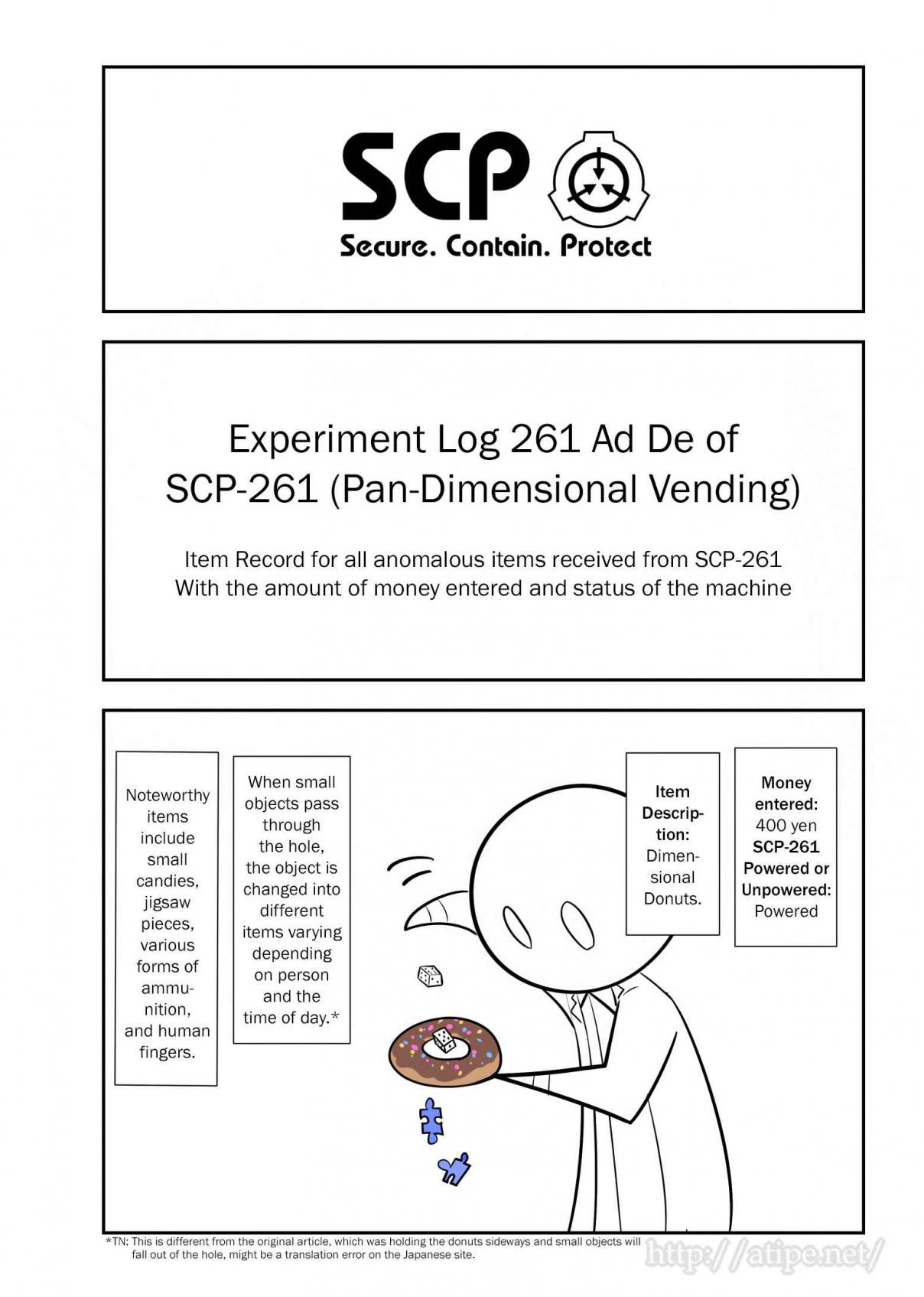 Oversimplified SCP Ch. 95 Experiment Log 261 Ad De