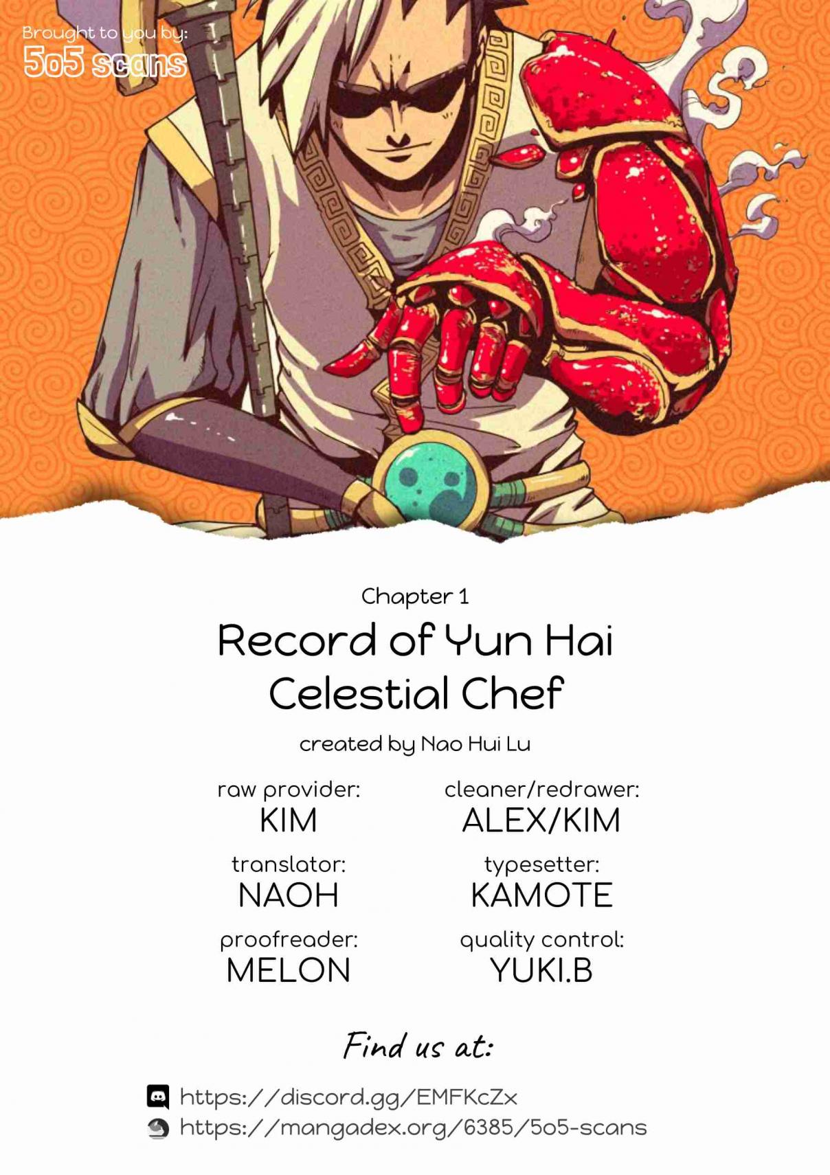 Record of Yun Hai Celestial Chef Ch. 1