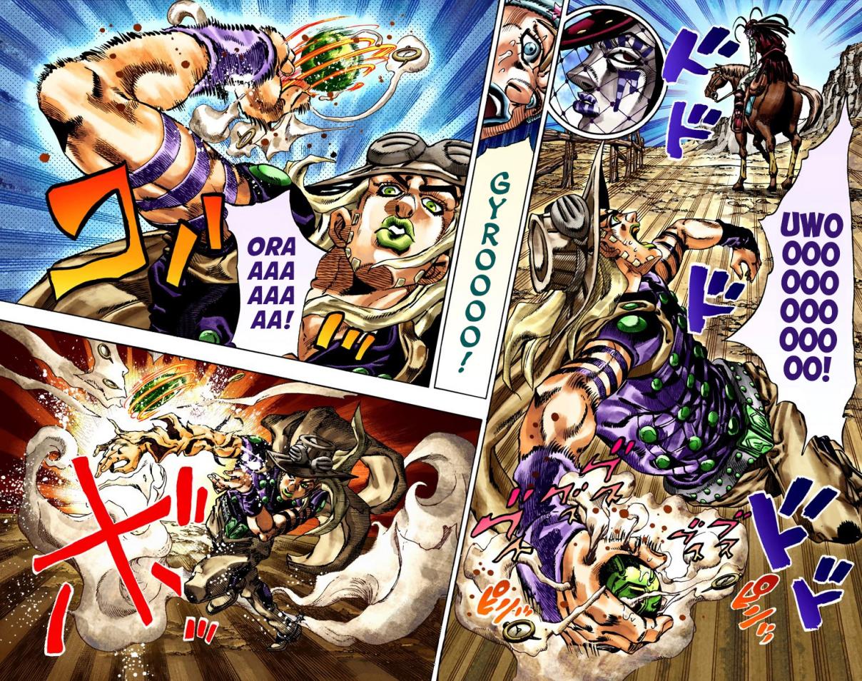 JoJo's Bizarre Adventure Part 7 Steel Ball Run [Official Colored] Vol. 4 Ch. 22 The Terrorist from a Far Off Country Part 1