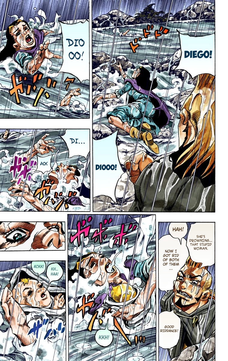 JoJo's Bizarre Adventure Part 7 Steel Ball Run [Official Colored] Vol. 6 Ch. 30 Scary Monsters Part 3