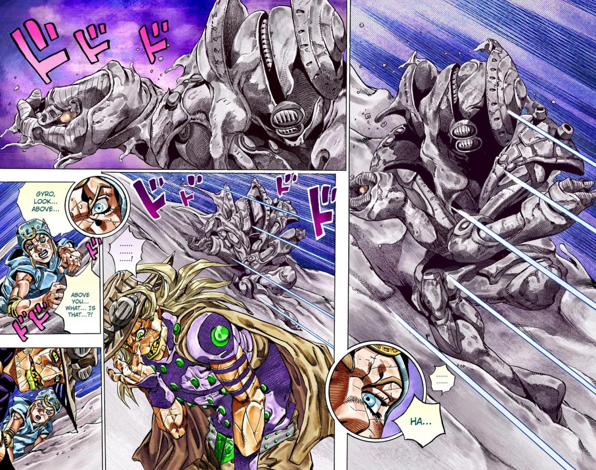 JoJo's Bizarre Adventure Part 7 Steel Ball Run [Official Colored] Vol. 6 Ch. 30 Scary Monsters Part 3