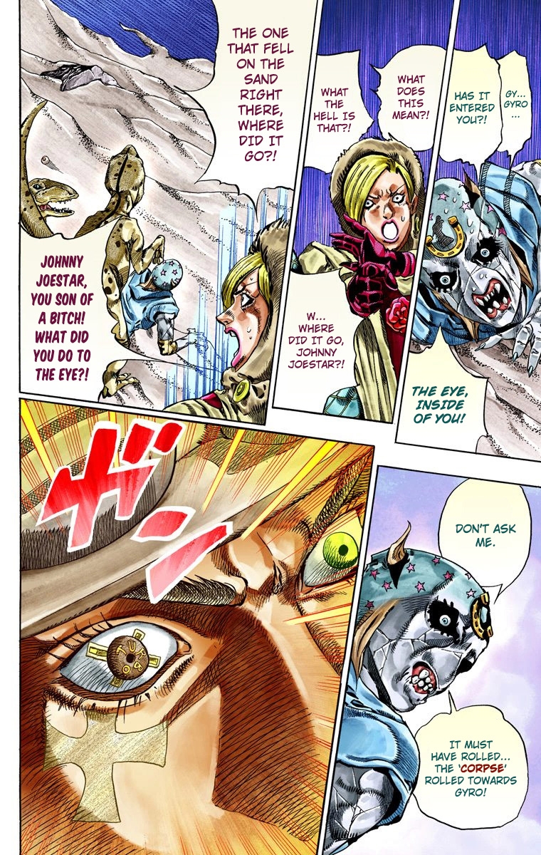 JoJo's Bizarre Adventure Part 7 Steel Ball Run [Official Colored] Vol. 7 Ch. 31 Scary Monsters Part 4