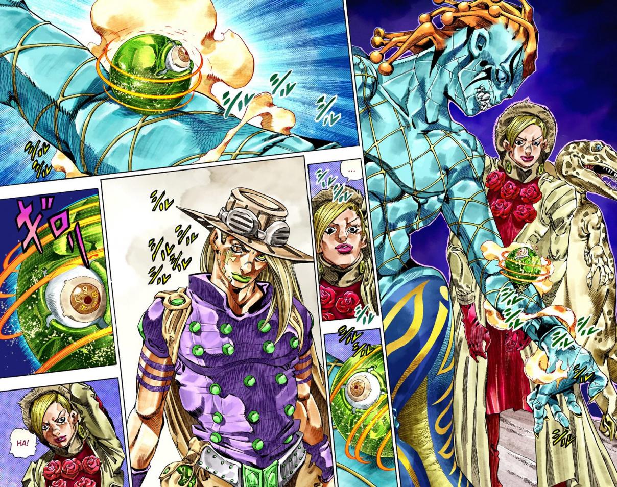 JoJo's Bizarre Adventure Part 7 Steel Ball Run [Official Colored] Vol. 7 Ch. 31 Scary Monsters Part 4
