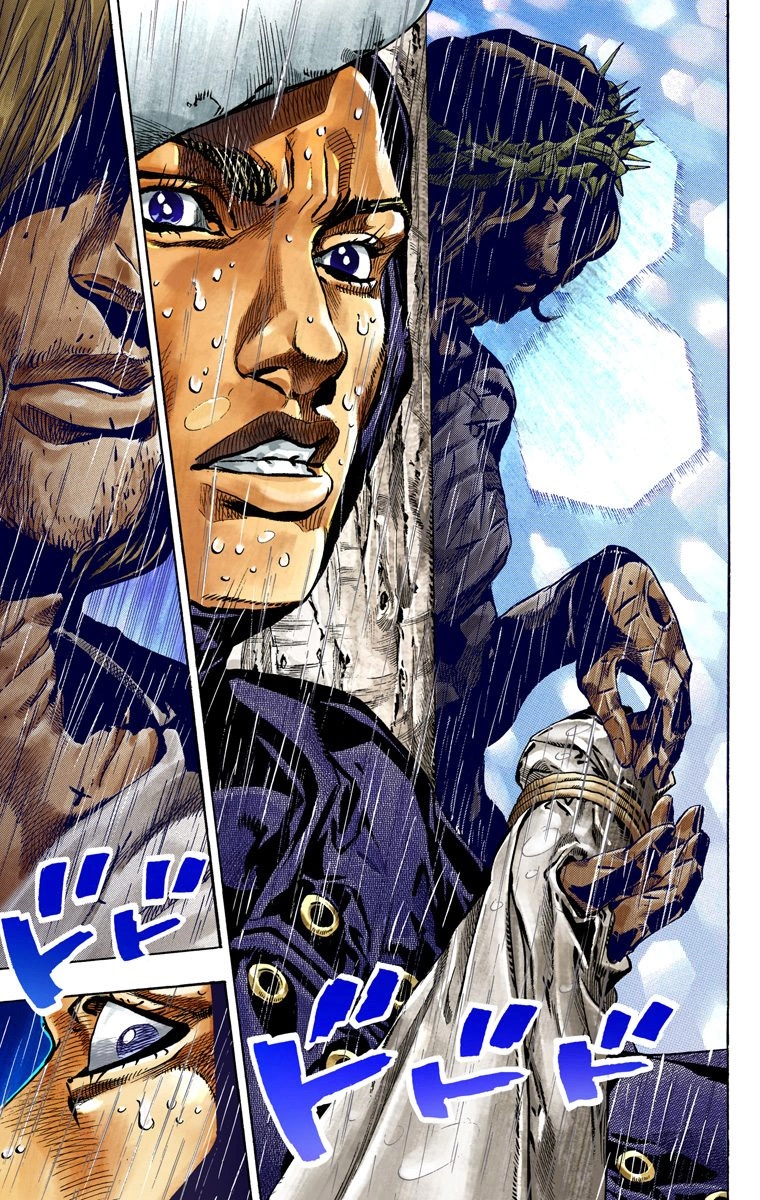 JoJo's Bizarre Adventure Part 7 Steel Ball Run [Official Colored] Vol. 9 Ch. 38 Catch the Rainbow (On That Stormy Night) Part 1