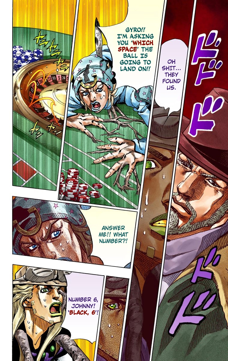 JoJo's Bizarre Adventure Part 7 Steel Ball Run [Official Colored] Vol. 12 Ch. 46 The Promised Land Sugar Mountain Part 2