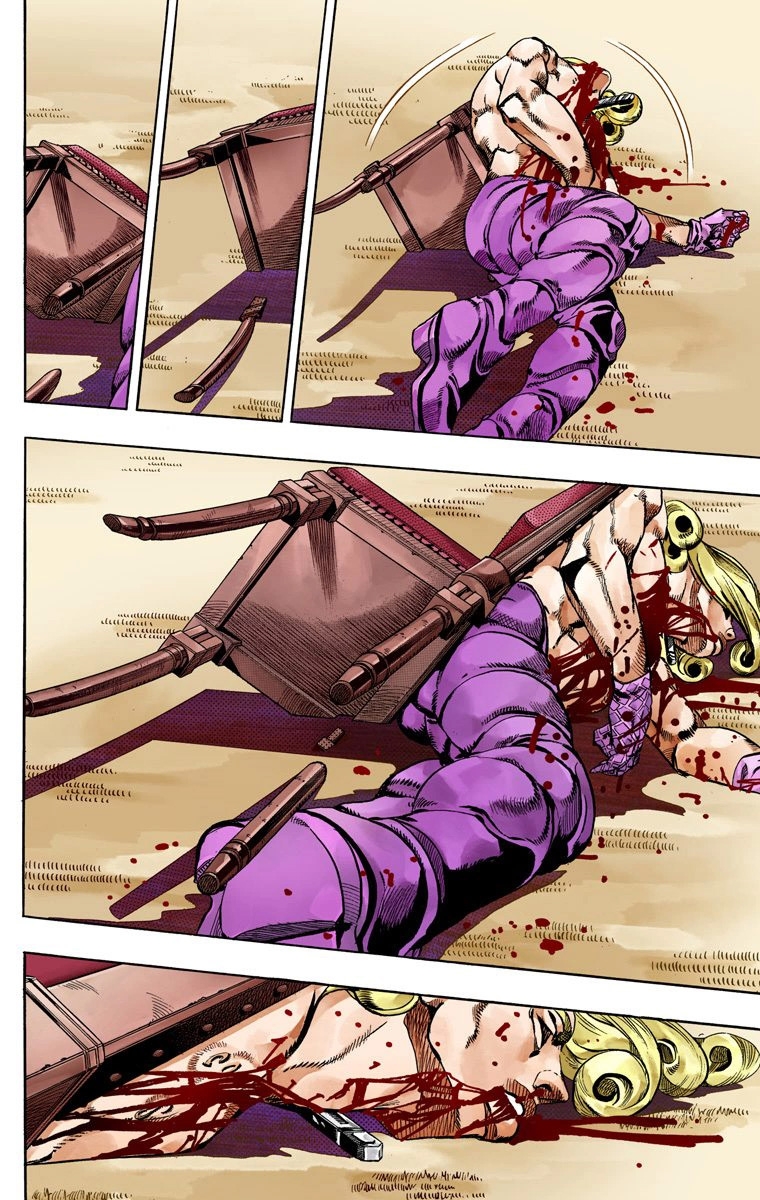 JoJo's Bizarre Adventure Part 7 Steel Ball Run [Official Colored] Vol. 16 Ch. 61 Both Sides Now Part 2