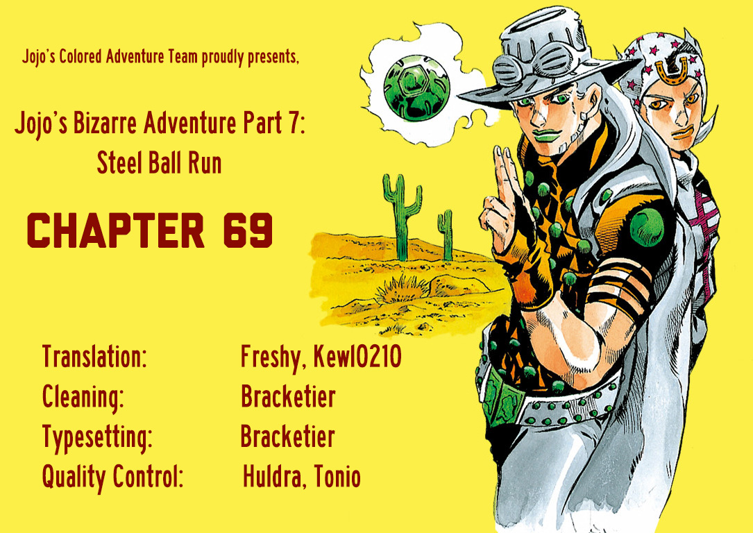 JoJo's Bizarre Adventure Part 7 Steel Ball Run [Official Colored] Vol. 18 Ch. 69 D4C Part 4