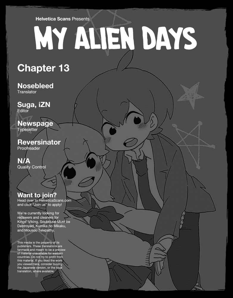 My Alien Days Vol. 2 Ch. 13 What is Love?